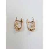 Cercei din Aur proba 585*  2.21gr