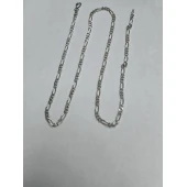 Lanț de argint proba 925 masa 6,95 gr 50 cm