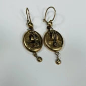 Cercei Din Aur Proba 375* 4,05 gr