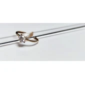 Set Inel Percing și Pandativ 585* 3.43 gr