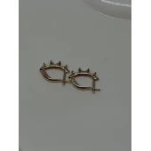 Cercei din aur proba 585* - 2,41gr