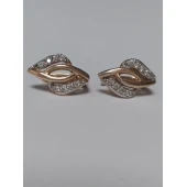 Cercei din aur proba 585* 2,88gr