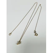 Lant Cu Cruce Din Aur Proba 585* 1.33 gr