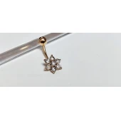 Set Inel Percing și Pandativ 585* 3.43 gr