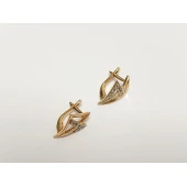 Cercei din aur 585* 2.71 gr