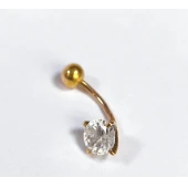Piercing din aur proba 585* 1.18 gr
