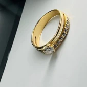 Inel Din Aur Proba 585* 3,08 gr