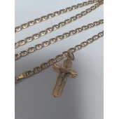 Lant cu Cruciulita din Aur Proba 585* 8,96 gr