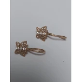 Cercei din aur proba 585* 0,76gr