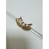 Cercei din aur proba 585  2.95 gr