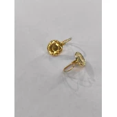 Cercei din aur proba 585*-5,75 gr