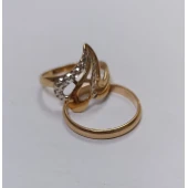 Set Inele din Aur proba 585* 583* 4.78 gr