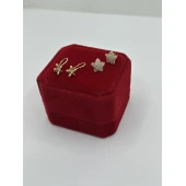 Set Cerceii din aur proba 585* 2.13 gr