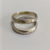 Set Verighete Din Aur Proba 375* 8,00 gr