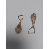 Cercei din aur proba 585* 3,11gr