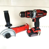 Surubelnita + Polizor unghiular Einhell TE-AG 18/115 Li-Solo