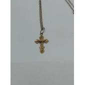 Lanţ cu cruce din aur 585* - 2,54gr