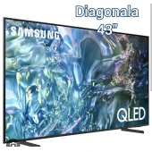 TV Samsung Qled QE43Q60DAU 43"  Black