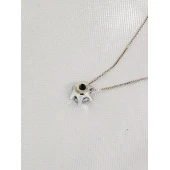 Colier Din Aur cu Diamante 750* 1.62 gr
