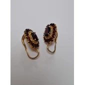 Cercei din aur proba 750   8.05 grame