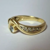 Inel din aur Proba 585   3,43 gr
