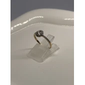 Inel din aur proba 585*- 1,10gr