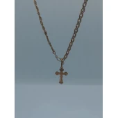 Lant cu Cruce din Aur Proba 585* 3.02 gr