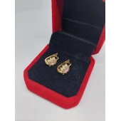 Cercei din aur proba 585* 3,32 gr