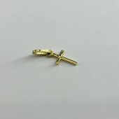 Cruce Din Aur Proba 750*  0,47 gr
