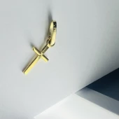 Cruce Din Aur Proba 750*  0,47 gr