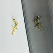 Cruce Din Aur Proba 750*  0,47 gr