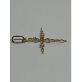 Cruce din aur proba 585* - 1,13gr