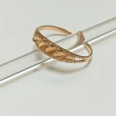 Inel și Cruce din aur * Proba 585 *Masa 2.09g