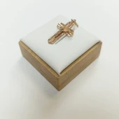 Inel și Cruce din aur * Proba 585 *Masa 2.09g