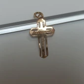 Inel și Cruce din aur * Proba 585 *Masa 2.09g