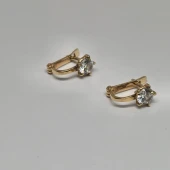 Cercei din aur 585 Masa 1.40 Gr