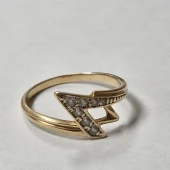 Inel din aur 585*  2.46 gr