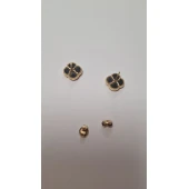 Cercei Din Aur Proba 585  2.54 gr