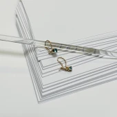 Cercei Din Aur Proba 585* 0.93 gr