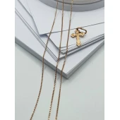 Lant cu Cruce Aur Proba 585* 1.72 gr