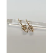 Cercei Din Aur Proba 585* 1.03 gr