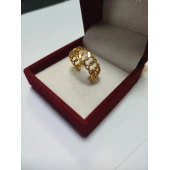 Inel din aur proba 750*- 3,89gr