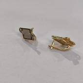 Cercei din aur proba 585*-3,92 gr