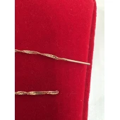 Cercei din Aur proba 585*  0.82  gr