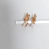 Cercei din aur 585* 1.14 gr