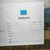 Laptop Apple MacBook Air 2019