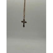 Lant Cu Cruce Din Aur Proba 585* 1,91 gr