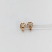 Cercei din aur 585* 1.86 gr