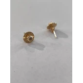 Cercei din aur proba 585*-0,97 gr