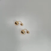 Cercei din aur  585 Masa 4.14 Gr